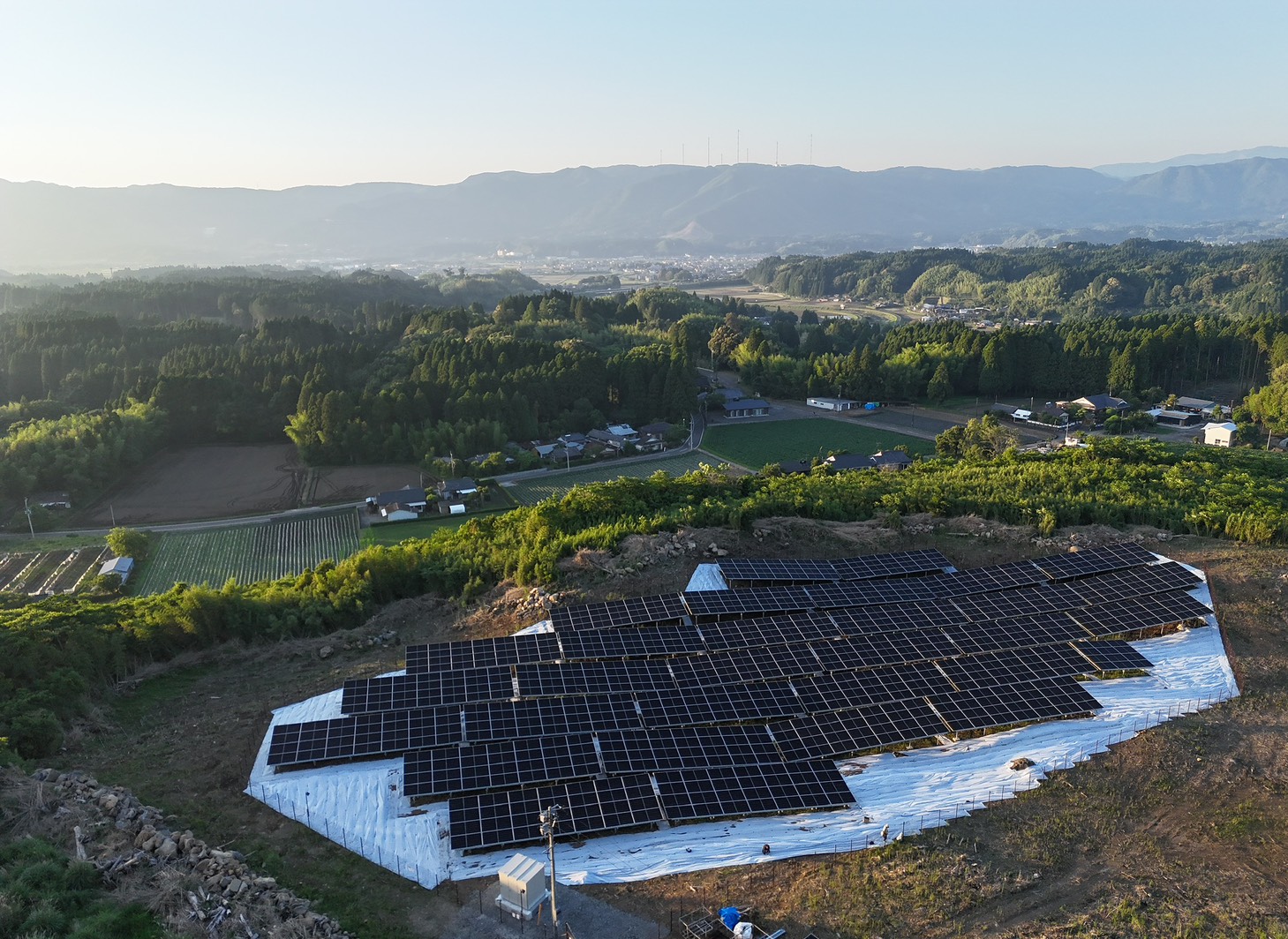 宮崎県某所太陽光発電所