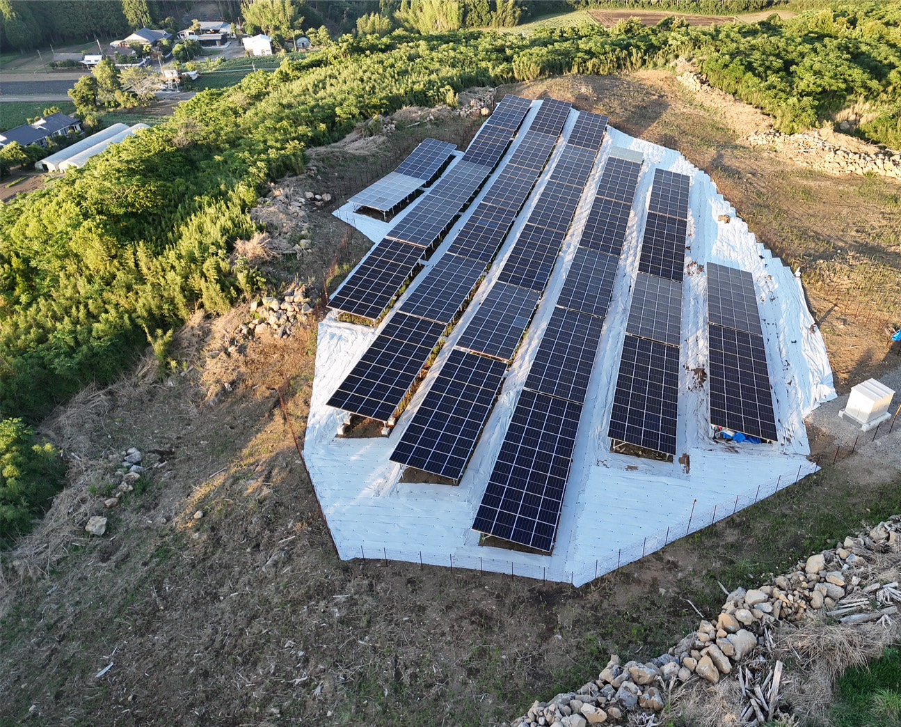 宮崎県某所太陽光発電所
