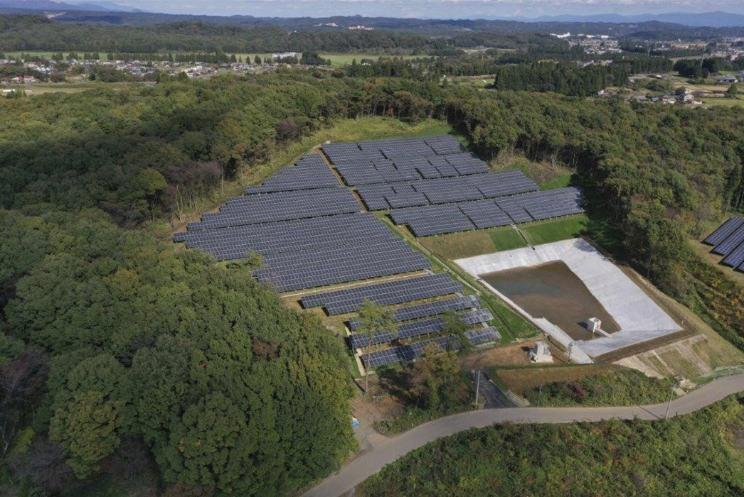 西郷村太陽光発電所新設工事