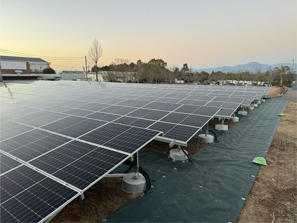 工場内自家消費用太陽光発電所建設工事